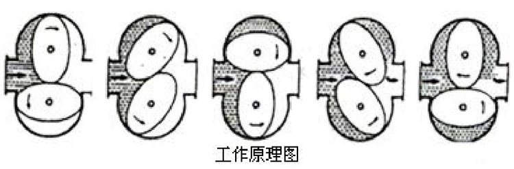 防爆容积式流量计工作原理图