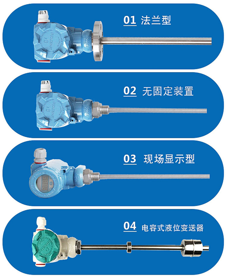 干簧管式浮球液位计分类图