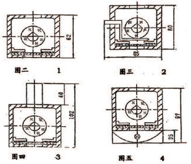 石英管双色液位计外形尺寸图