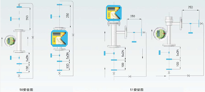 液氯流量计安装图一