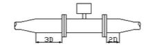 旋进旋涡流量计安装图示
