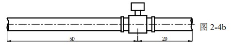 dn400污水流量计直管段安装位置图